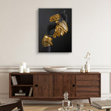 African Woman Right Hand - Gold