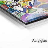 Donald Duck Luxus Popart Wandbild