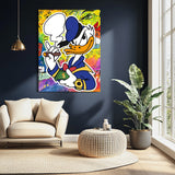 Donald Duck Luxus Popart Wandbild