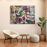 Banksy Acrylglas Wandbild