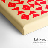 Bauhaus minimalist Elements red