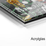 American Express Scrooge Duck Wandbild