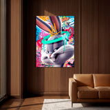 Bunny Epic Popart