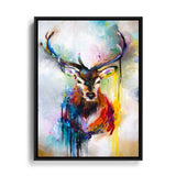 Wandbild von einem Hirsch