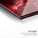 Cristiano Ronaldo Portugal – Acrylglas Qualitätsdetail mit 6 mm Premium-Aufbau, massiver Metallplatte und intensiver Farbtiefe