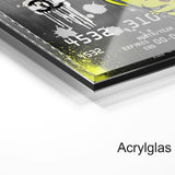 Coco Chanel mit Comic Tweety Wandbild