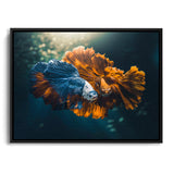 Wandbild von zwei Fischen im Ozean