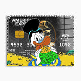 Scrooge Duck im Geldspeicher Wandbild