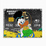 Scrooge Duck im Geldspeicher Wandbild