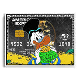 Scrooge Duck im Geldspeicher Wandbild
