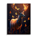 Deer with Butterflies