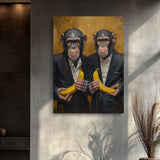 Dressed Banana Monkey