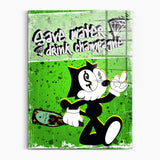 Save Water drink Champagne Dom Perignon Wandbild