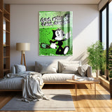 Save Water drink Champagne Dom Perignon Wandbild