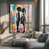 First Kiss Banksy