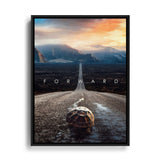 Motivationswandbild Blicke immer nach Vorn