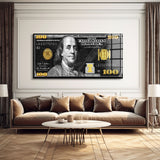 Gold Dollar Bill