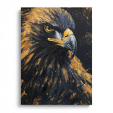 Gold-Eagle-Leinwand