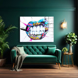 Graffiti Lips Streetart