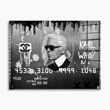 Karl Lagerfeld Wandbild
