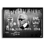 Karl Lagerfeld Wandbild