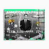 Leonardo di Caprio Wolf of Wallstreet Wandbild