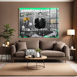 Leonardo di Caprio Wolf of Wallstreet Wandbild