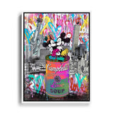 Leinwandbild Disney Minnie und Micky Mouse