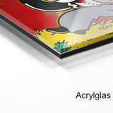 Mr. Monopoly Popart Wandbild