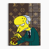 Mr. Burns Simsons Wandbild