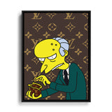 Mr. Burns Simsons Wandbild