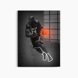 Neon Basketball Kobe Bryant