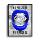 Leinwand Motiv großer Diamant