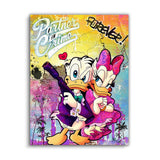 Minnie und Micky Mouse als Bonnie & Clyde