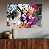 Leinwandbild Minnie & Micky Mouse