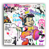 Pop Art Wandbild Pinocchio