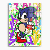 Sonic the Hedgehog Wandbild
