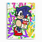 Sonic the Hedgehog Wandbild