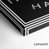 Stay Humble Hustle Hard - Schwarz / Weiß