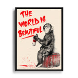 PopArt Wandbild mit Graffiti