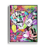 Motivations wandbild Diamanten