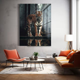 Tiger in the Woods