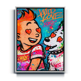 Tim und Struppi Motiv – Tim und Struppi Wandbild als Wanddeko