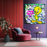 Tweety Wandbild