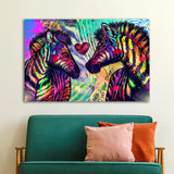 Leinwandbild Popart Tiere