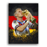 Wandbild Bastian Schweinsteiger Deutschland