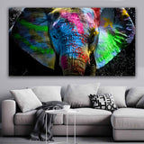 Bild von einem Elefant in der Wüste