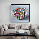 Graffiti Rubik's Cube