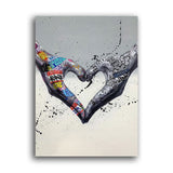 2 Hände Formen ein Herz