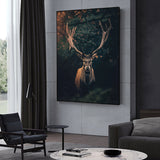 Wandbild von einem Hirsch